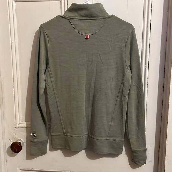 Tracksmith Downeaster Quarter Zip - Green - Picture 3 of 9